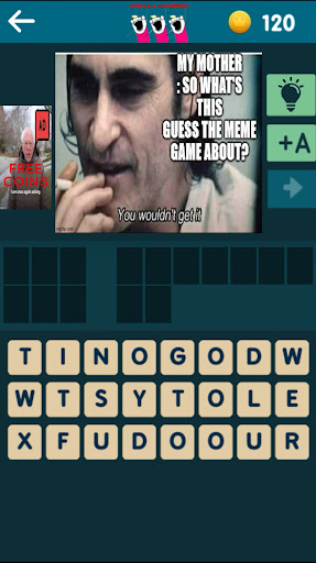 Guess the MEME Screen 3