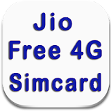 Jio recharge (free 4G jio sim) icon