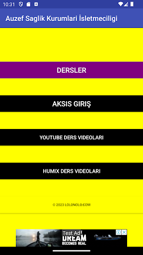 Sağlık Kurumları İşletmeciliği