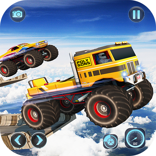 Monster Truck Car Stunt Game