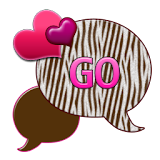GO SMS THEME/ChocolateZebra2 icon