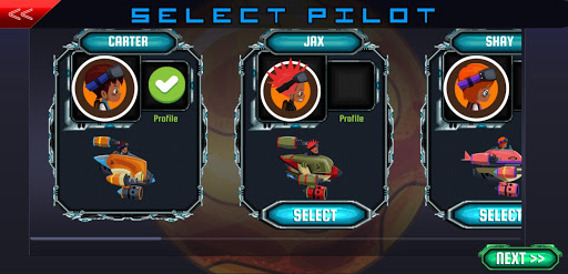 Space Troop Screen 2