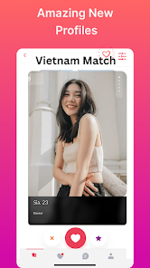 Screenshot 1 Vietnam Match - Vietnam Dating android