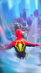 Super Heroes Fly: Sky Dance - Running Game