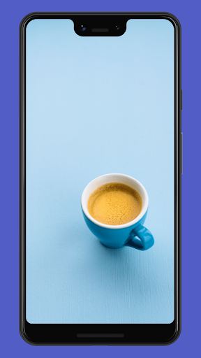 Android application Blue HD Wallpaper Images screenshort
