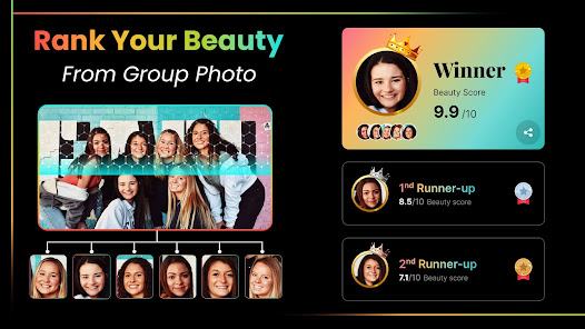 Face Beauty Score Calc & Tips 1.0 APK + Мод (Unlimited money) за Android