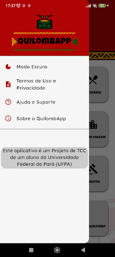 QuilombApp Screen 3