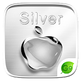 Silver GO Keyboard Theme icon