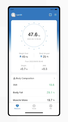 Android application BodyScan Pro screenshort