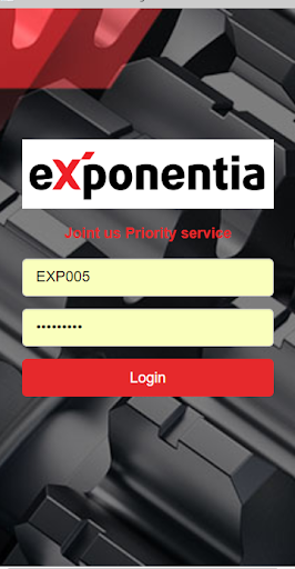 Android application Exponentia Priority screenshort