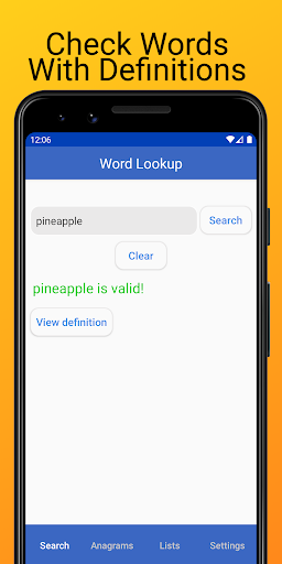 Word Checker & Dictionary for Word Games 2.4.1 screenshots 1