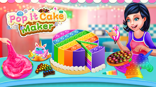Pop it Chocolate Cake Maker 1.3 Mod Apk(unlimited money)download 1