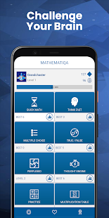 Mathematiqa - Screenshot del gioco del cervello matematico