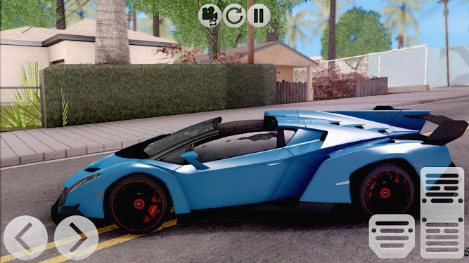 #3. Speed Veneno City Drift Sim (Android) By: Reactive Car Game