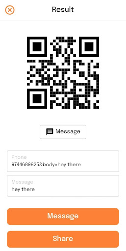 QR Code Scanner and Generator Screen 3