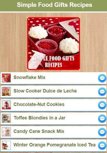 Simple Food Gifts Recipes