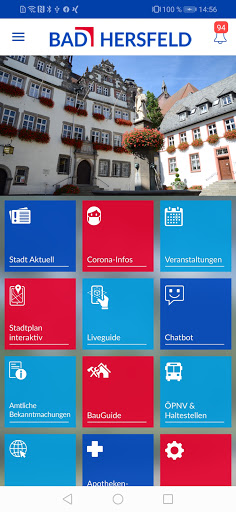 Android application Bad Hersfeld screenshort