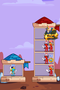 Stick Hero: Mighty Tower Wars Screenshot