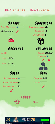 Android application Trader Tycoon screenshort