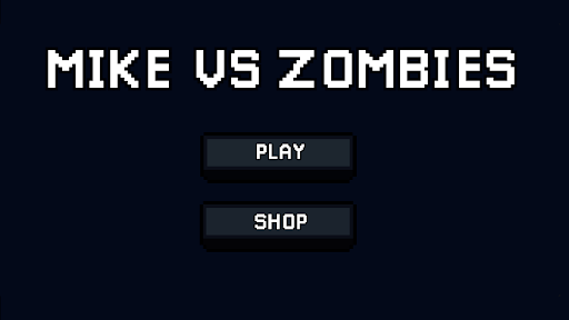 Android application Mike vs Zombies screenshort