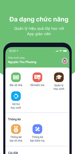 Android application VioEdu - Giáo Viên screenshort