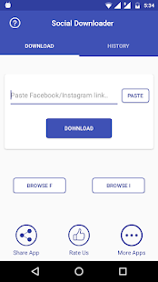 Video Downloader for Facebook & Instagram -FISaver Screenshot