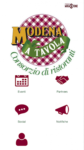 Android application Consorzio Modena a Tavola screenshort