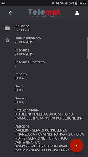 Telemat - Gare dappalto