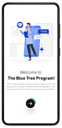 Android application The Blue Tree screenshort