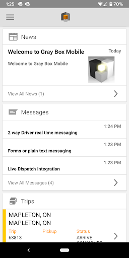 Android application Gray Box Mobile screenshort