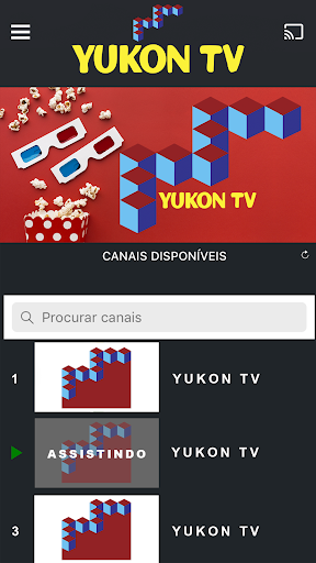 YUKON TV Screen 3