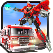 Robot Firefighter Rescue Fire Truck Simulator 2018