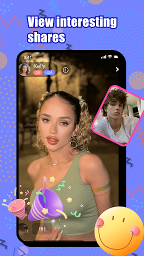 Wonk - live video chat Screen 3