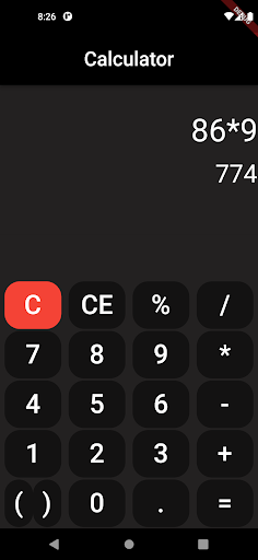 Calculator Screen 2