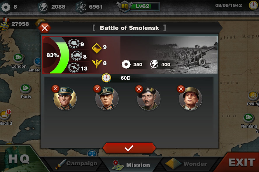 World Conqueror 3 WW2 Strategy v1.2.30 MOD (many medals) APK