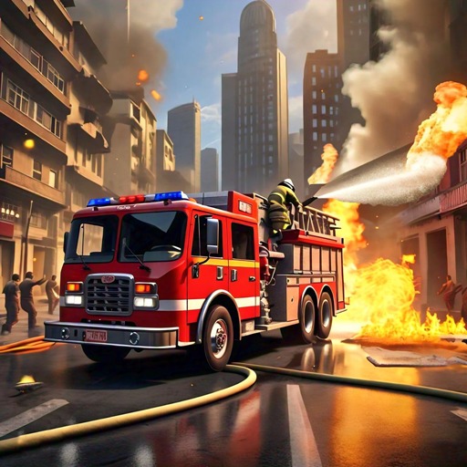 Fire Truck Games- Truck Sim Download on Windows