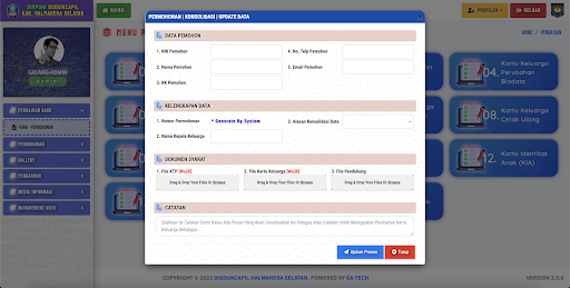 Disdukcapil Halmahera Selatan