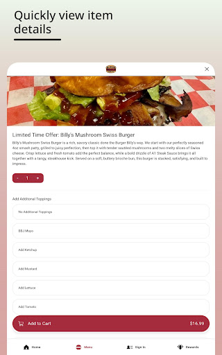 App screenshot