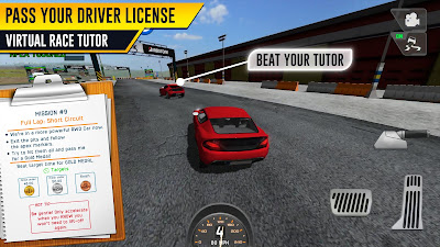Race Driving License Test poster 5