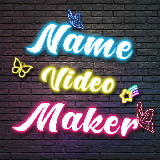 Name Video Maker - Name Art  Icon