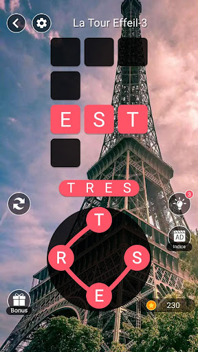 Télécharger Voyage des Mots -Jeu de Mots Croisés avec Carte APK MOD (Astuce) screenshots 1