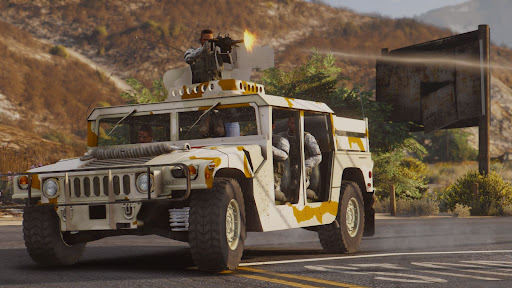 Android application Special forces Police car game screenshort