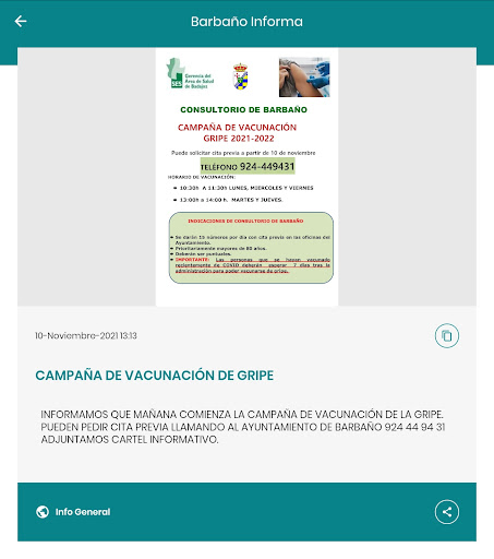 Barbaño Informa Screen 3