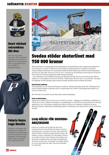 Tidningen Snöskoter