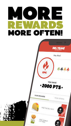 Del Taco - Del Yeah! Rewards Screenshot 1 - AppWisp.com