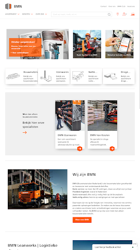 BMN Bouwmaterialen Screen 3