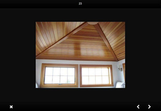 wooden ceiling design