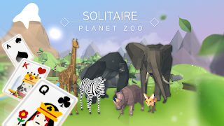 Solitaire : Planet Zoo - Screenshot 1