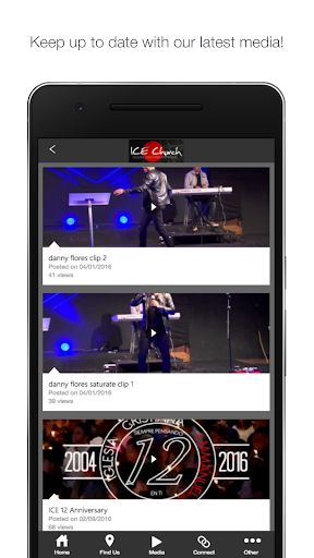 Android application Emmanuel Church Laredo screenshort