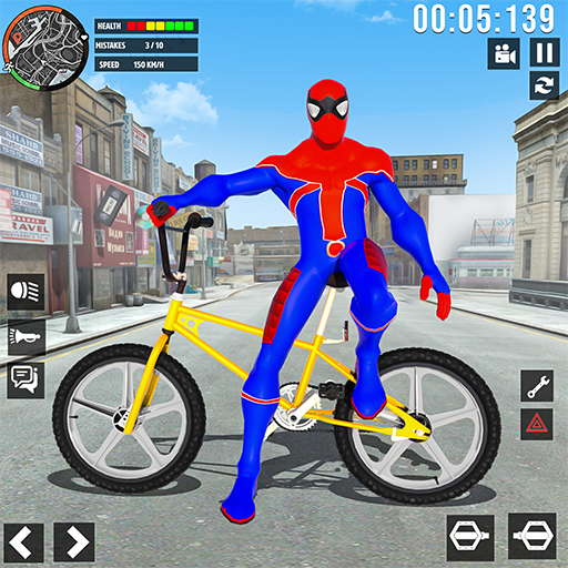 BMX Bike Rider Bicycle Games logo